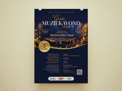 Poster Grote Muziekavond