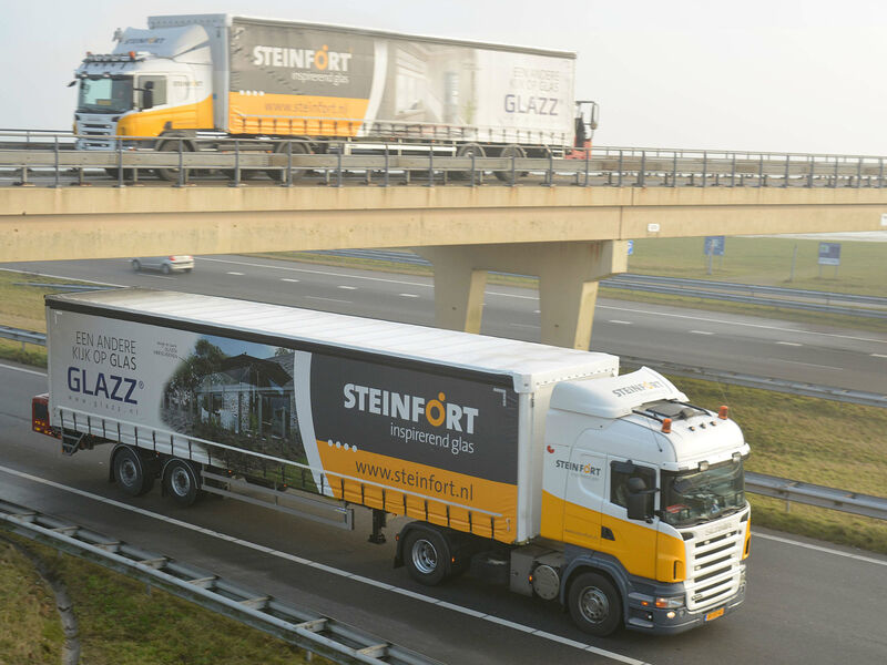 Belettering en schuifzeilen