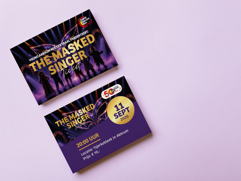 Entreekaarten Masked Singer