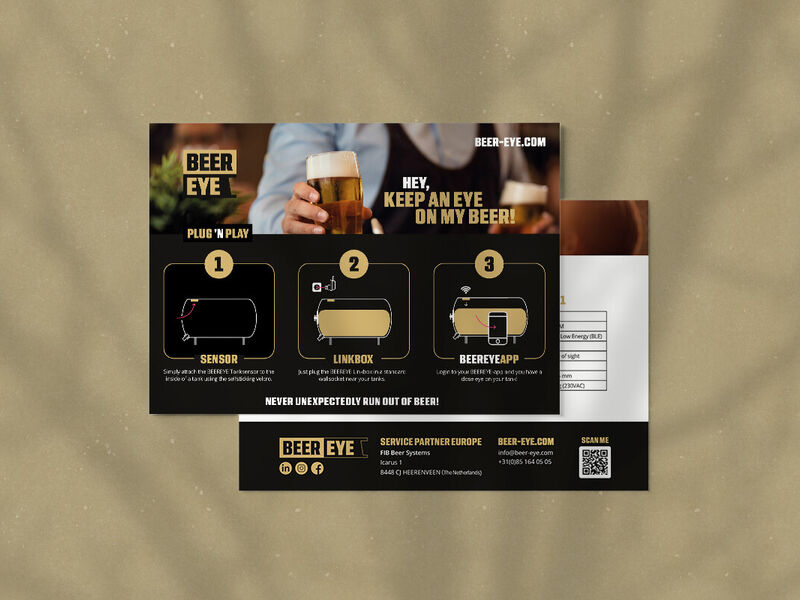 Flyer voor BeerEye